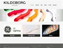 Tablet Screenshot of kildeberg.com